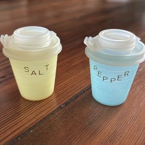 Tupperware Salt and Pepper Shakers